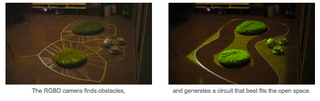 Illustration for article titled Hacker Turns His Living Room into Mario Kart